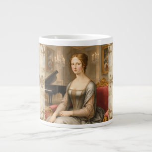 Grande Tasse Vintage, classique, fille d'un noble