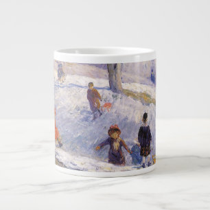 Grande Tasse Vintage Noël, Dortoir, Central Park Glackens