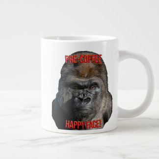 Grande Tasse Visage heureux pré-café !
