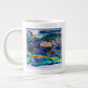 Grande Tasse Visualisation Des Vents Mondiaux.