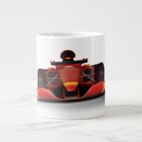Voiture de course rouge