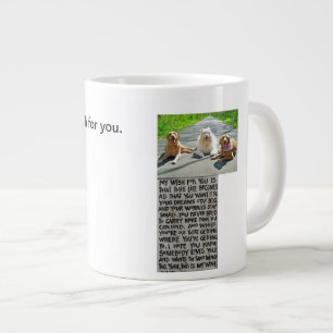 Grande Tasse Vos Chiens Souhaitent Pour Vous Boug Spécial