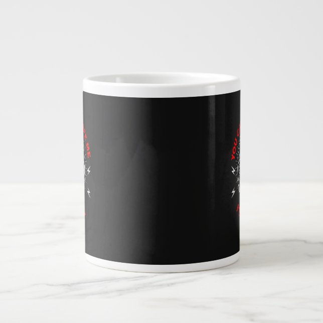 Grande Tasse Vous ne pouvez pas faire peur à la génération X (Devant)