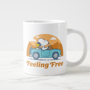 Grande Tasse Voyage sur route   Arachides se sentent libres