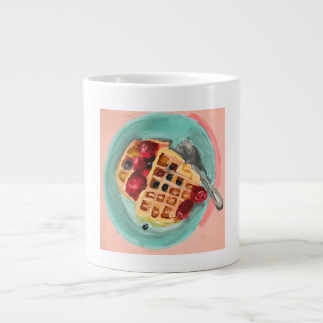 Grande Tasse Waffles and Berries (Devant)