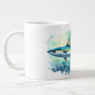 Grande Tasse Watercolor Series: Mackerel