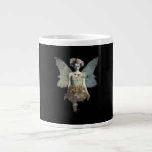 Grande Tasse Whimsigoth Zombie Fairy Old Timey Gothique Moody A