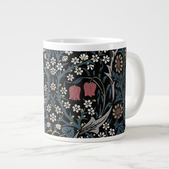 Grande Tasse William Morris Blackthorn Floral Art Nouveau (Devant droit)