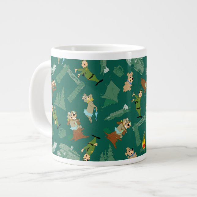 Grande Tasse Yogi Bear et les amis Jellystone Park Camp Motif (Devant gauche)