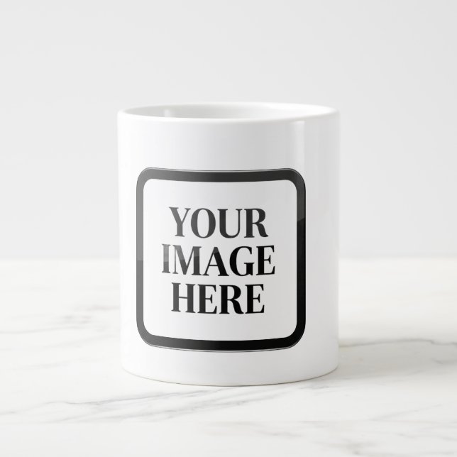 Grande Tasse Your Custom Memory - Personalized Photo Placeholde (Devant)
