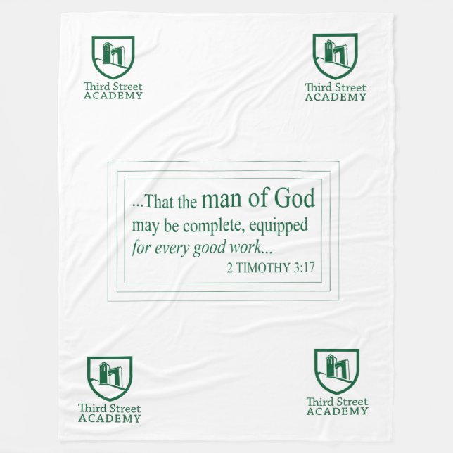 Grande troisième couverture d'ouatine d'académie (Devant)