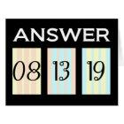 Grandes cartes de Faire-part de grossesse pour gra