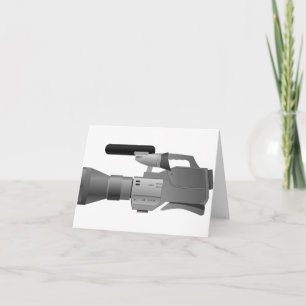 Grandes cartes de note de caméra vidéo