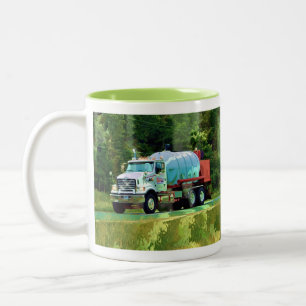 GRANDES TASSES DE CAFÉ DE RELAIS ROUTIER