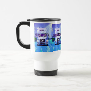 GRANDES TASSES DE VOYAGE DE RELAIS ROUTIER