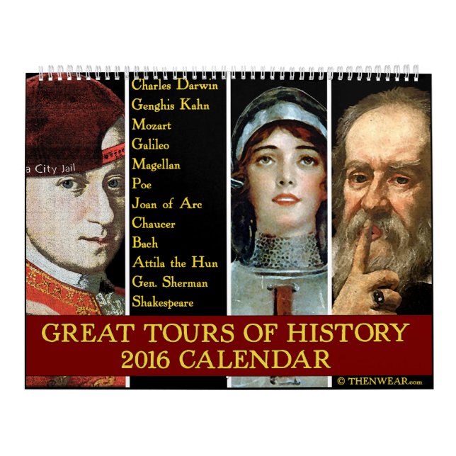 Grandes visites de calendrier de l'histoire 2016 (Protection)