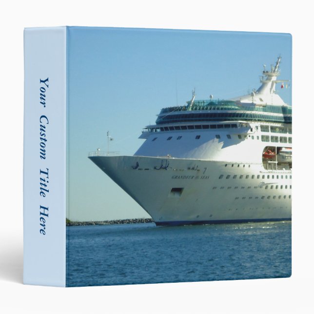 Grandeur Entering Channel Custom Binder (Front/Spine)