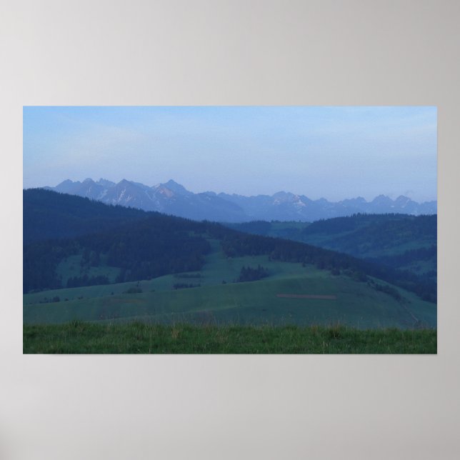 Grandeus sunrise, Tatras view Poster (Front)