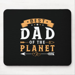 Grandfather Gift   Best Dad Of The Planet Mouse Pad