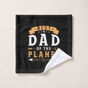Grandfather Gift   Best Dad Of The Planet Wash Cloth
