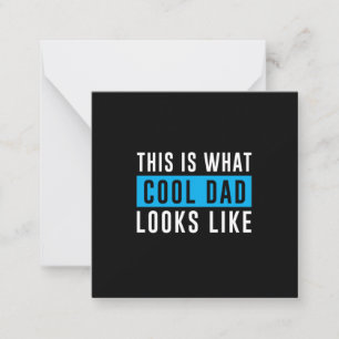 Grandfather Gift   Cool Dad Looks Like Card