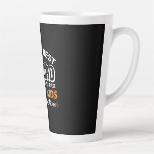 Grandfather Gift   I Am The Best Step Dad Latte Mug