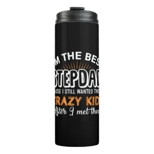 Grandfather Gift   I Am The Best Step Dad Thermal Tumbler