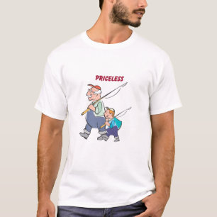 grandfather & grandson_fishing T-Shirt