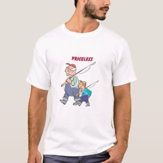 grandfather & grandson_fishing T-Shirt