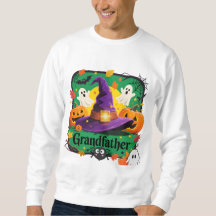 Grandfather Halloween-Style Sweater
