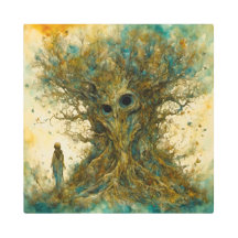 Grandfather Oak Metal Wall Art