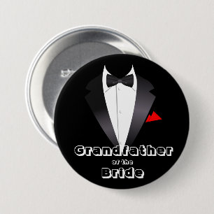 Grandfather of the Bride - Button