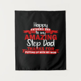 Grandfather Quotes   Amazing Step Daddy Tapestry
