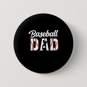 Grandfather Quotes   Baseball Dad 2 Inch Round Button