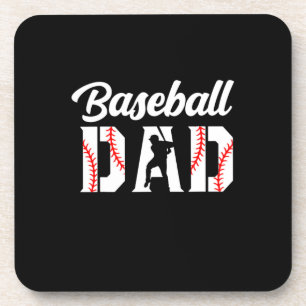 Grandfather Quotes Baseball Dad Coaster