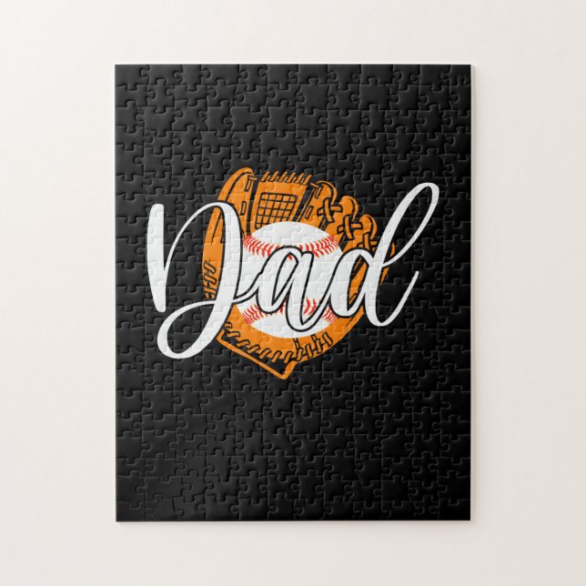 Grandfather Quotes | Baseball Dad Jigsaw Puzzle (Vertical)