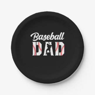 Grandfather Quotes | Baseball Dad Paper Plate