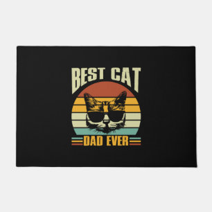 Grandfather Quotes   Best Cat Dad Ever Doormat