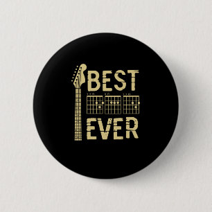 Grandfather Quotes   Best Dad Guitar Ever 2 Inch Round Button