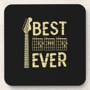 Grandfather Quotes   Best Dad Guitar Ever Coaster