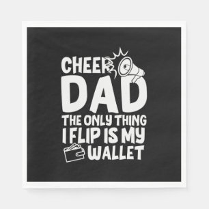 Grandfather Quotes Cheer Dad The Only Thing Napkin