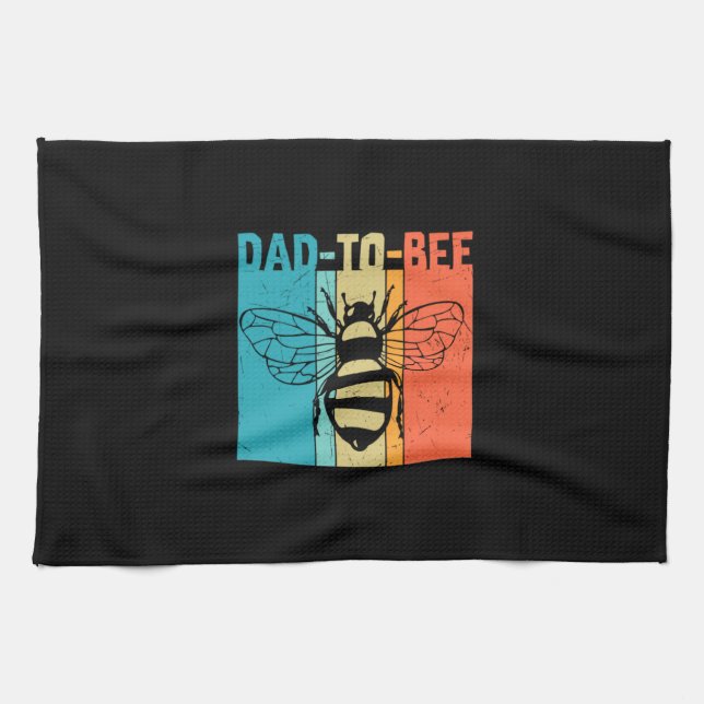 Grandfather Quotes | Dad To Bee Kitchen Towel (Horizontal)