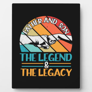 Grandfather Quotes   Father And Son The Legend Plaque