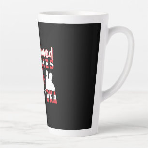 Grandfather Quotes   Fatherhood Requires Love Latte Mug