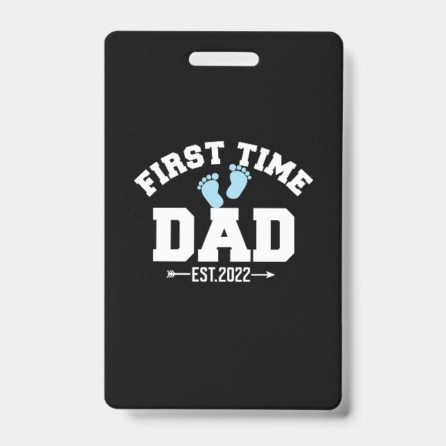 Grandfather Quotes | First Time Dad 2022 Badge (Front)