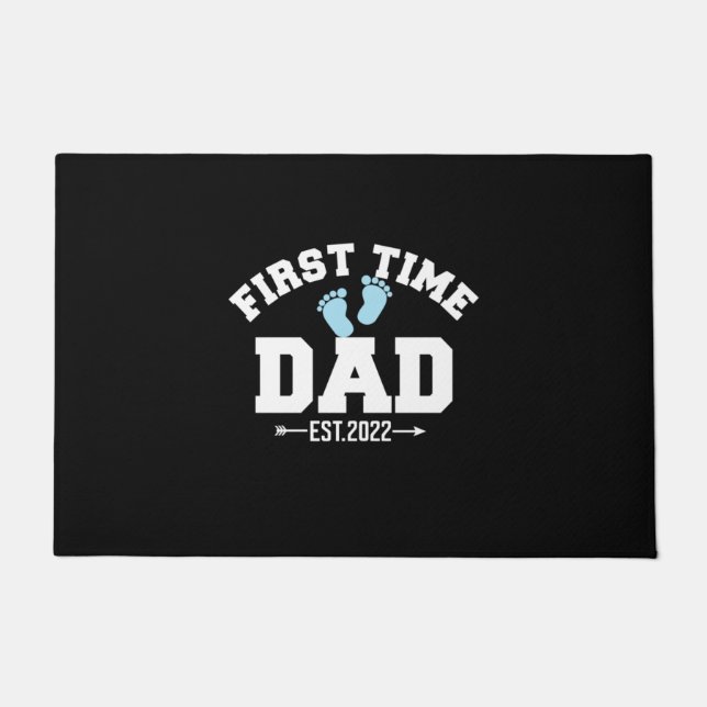Grandfather Quotes | First Time Dad 2022 Doormat (Front)