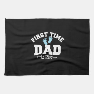 Grandfather Quotes   First Time Dad 2022 Kitchen Towel