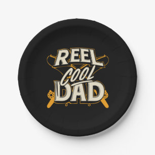 Grandfather Quotes Fishing Cool Dad Paper Plate
