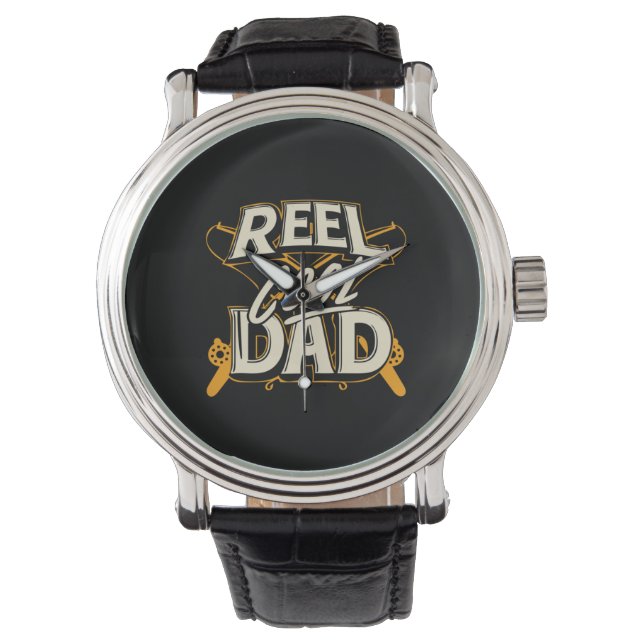 Grandfather Quotes | Fishing Cool Dad Watch (Front)