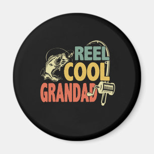 Grandfather Quotes Fishing Cool Grandad Magnet